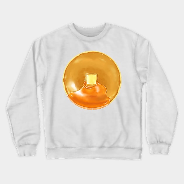 A Pancake - Bunny Cafe Crewneck Sweatshirt by BunnyCafe